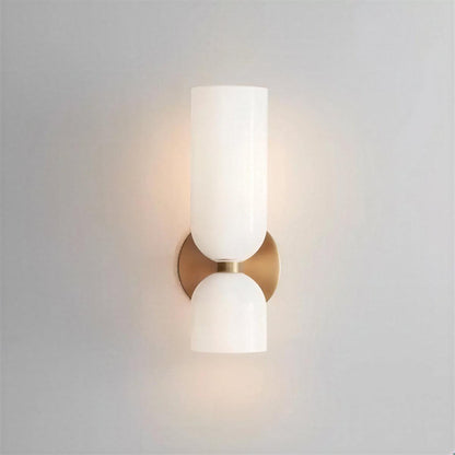 Modern Wall Sconce Light Fixture With Glass Shade