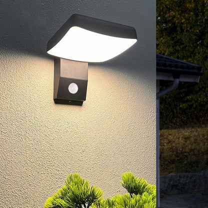 Modern Waterproof Outdoor Wall Sconce with Motion Sensor - Rotatable LED Wall Lamp for Patios and Fences 5