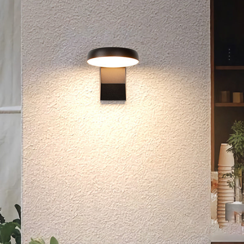 Modern Waterproof Outdoor Wall Sconce with Motion Sensor - Rotatable LED Wall Lamp for Patios and Fences 6