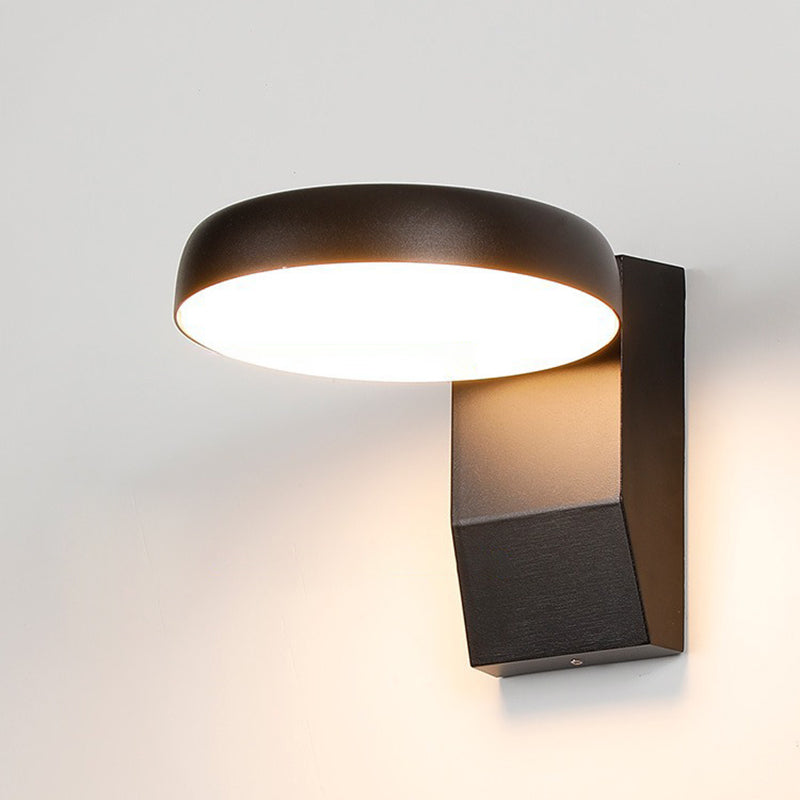 Modern Waterproof Outdoor Wall Sconce with Motion Sensor - Rotatable LED Wall Lamp for Patios and Fences 8