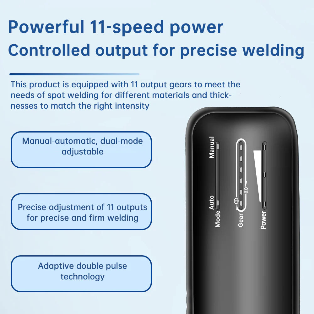 RoyaleGlow Compact Spot Welder with 11 Power Levels