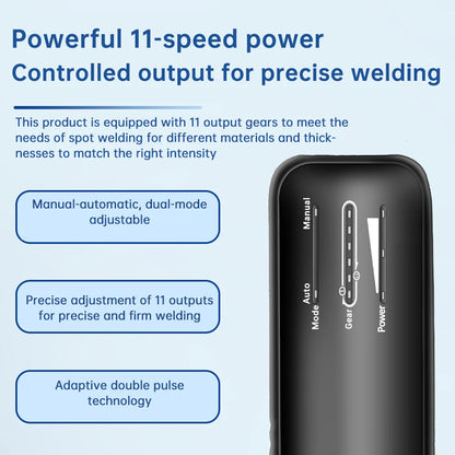 RoyaleGlow Compact Spot Welder with 11 Power Levels