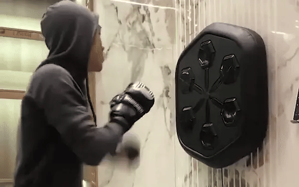 Royaleva Interactive Music Boxing Machine with Gloves