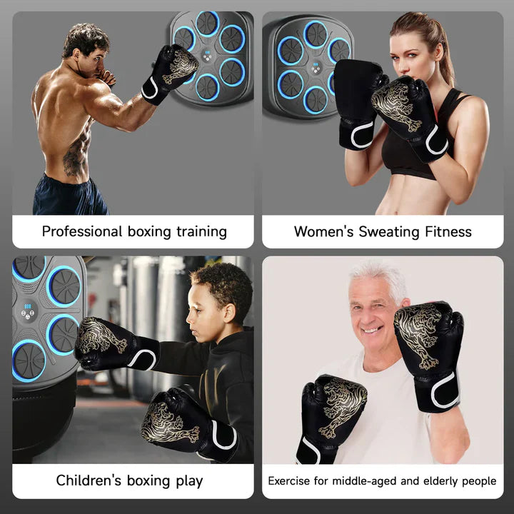 Royaleva Interactive Music Boxing Machine with Gloves