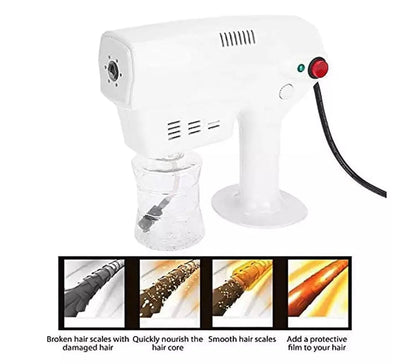 Luxora Professional Handheld Hair Steamer for Hydration