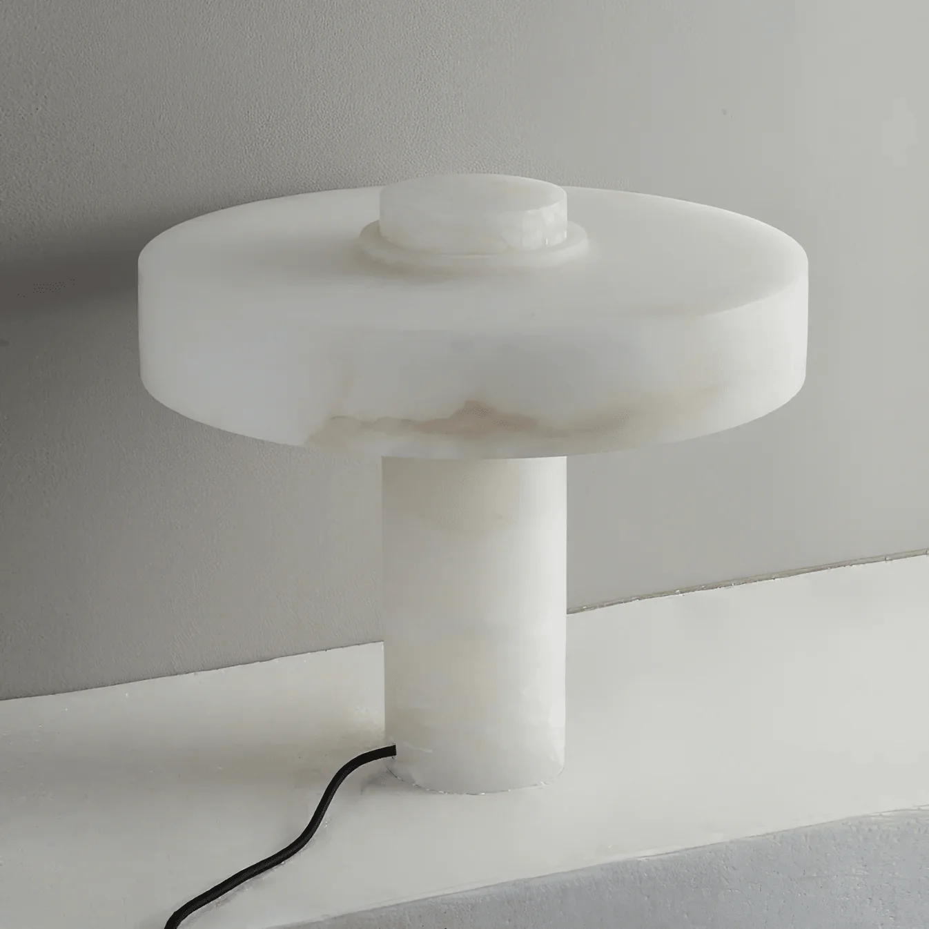 Natural Alabaster E26 Table Lamp 6