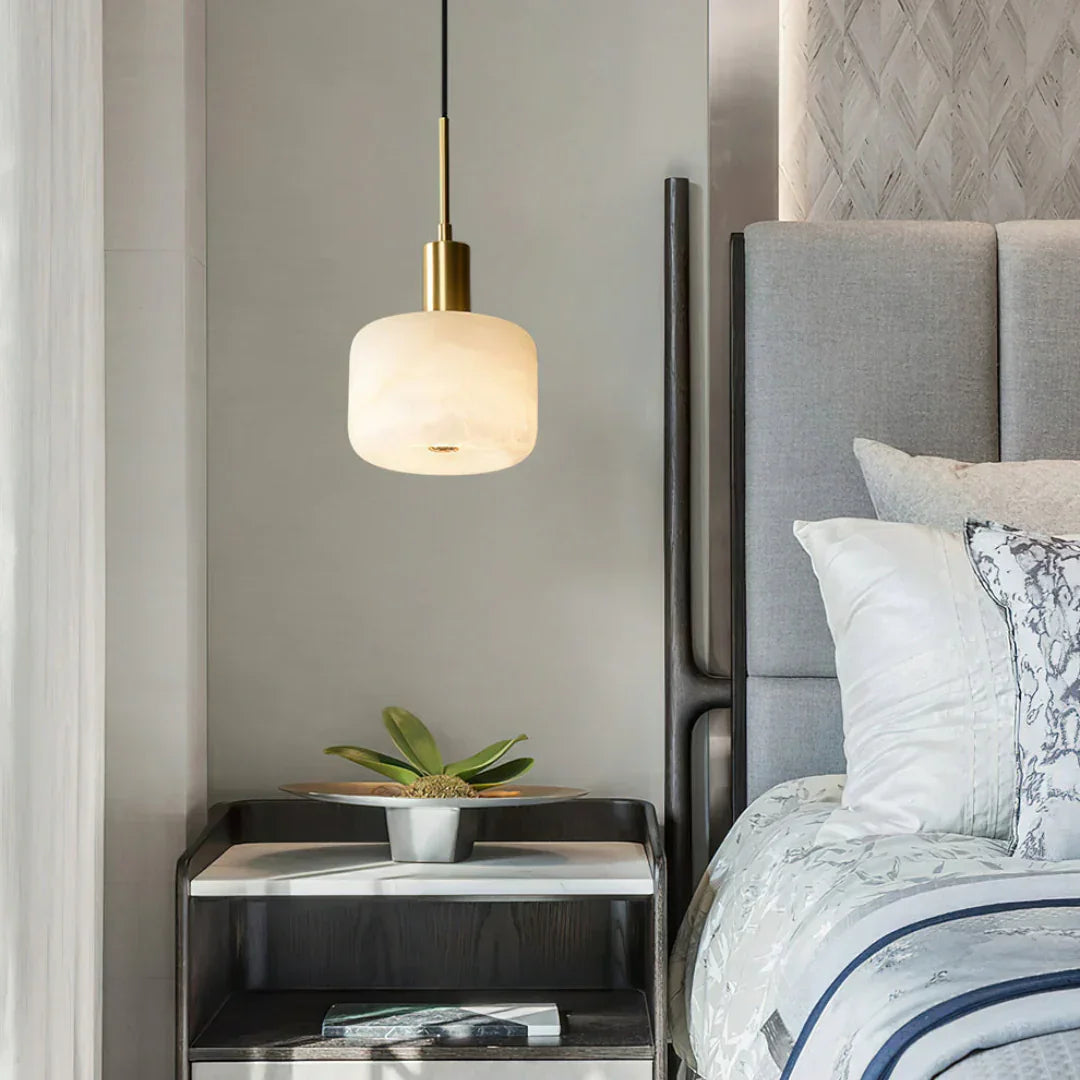 Natural Alabaster Small Pendant Light 4
