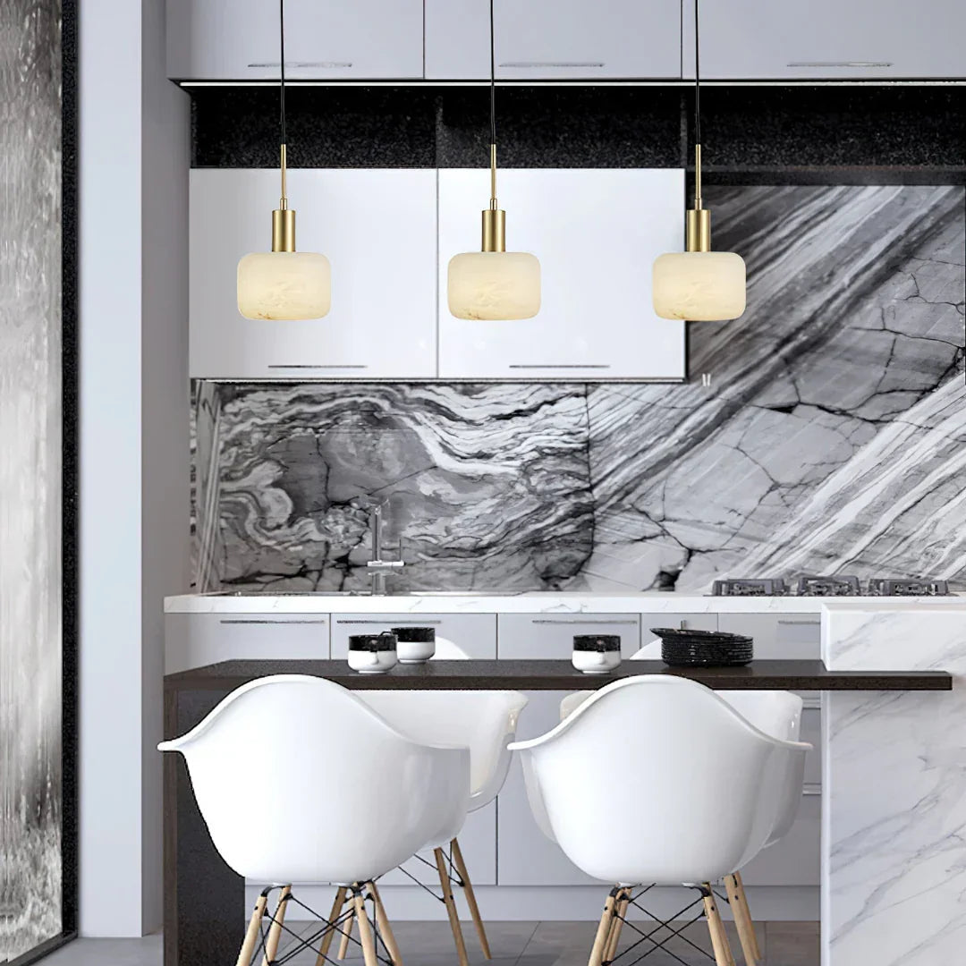 Natural Alabaster Small Pendant Light 5