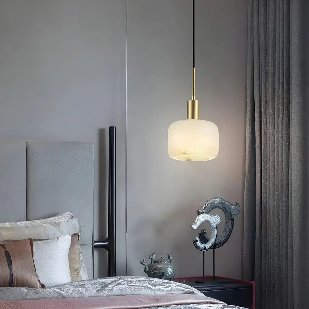 Natural Alabaster Small Pendant Light 7