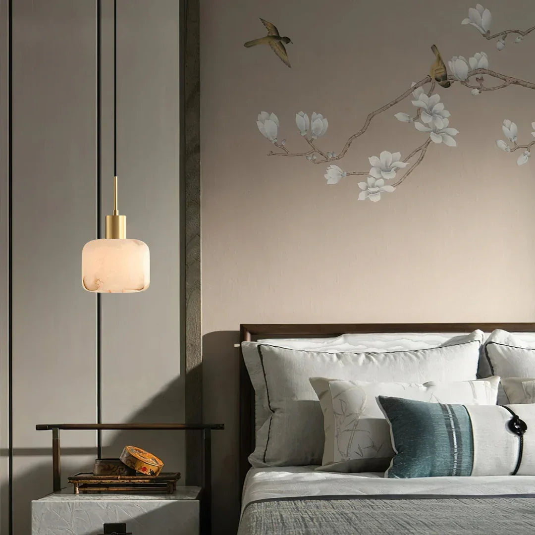 Natural Alabaster Small Pendant Light 8