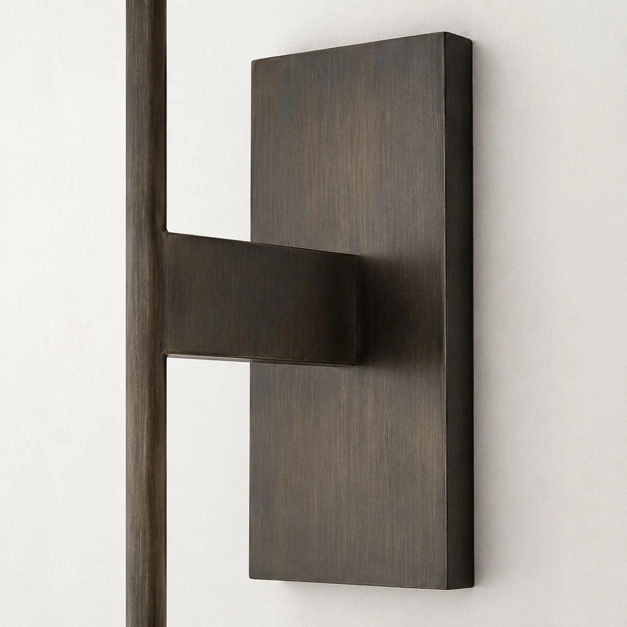 LuxRoyale Natural Marble & Solid Brass Wall Sconce - Elegant Modern Wall Light-Royale Basic