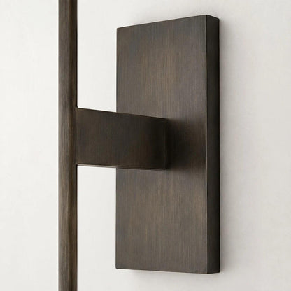LuxRoyale Natural Marble & Solid Brass Wall Sconce - Elegant Modern Wall Light-Royale Basic