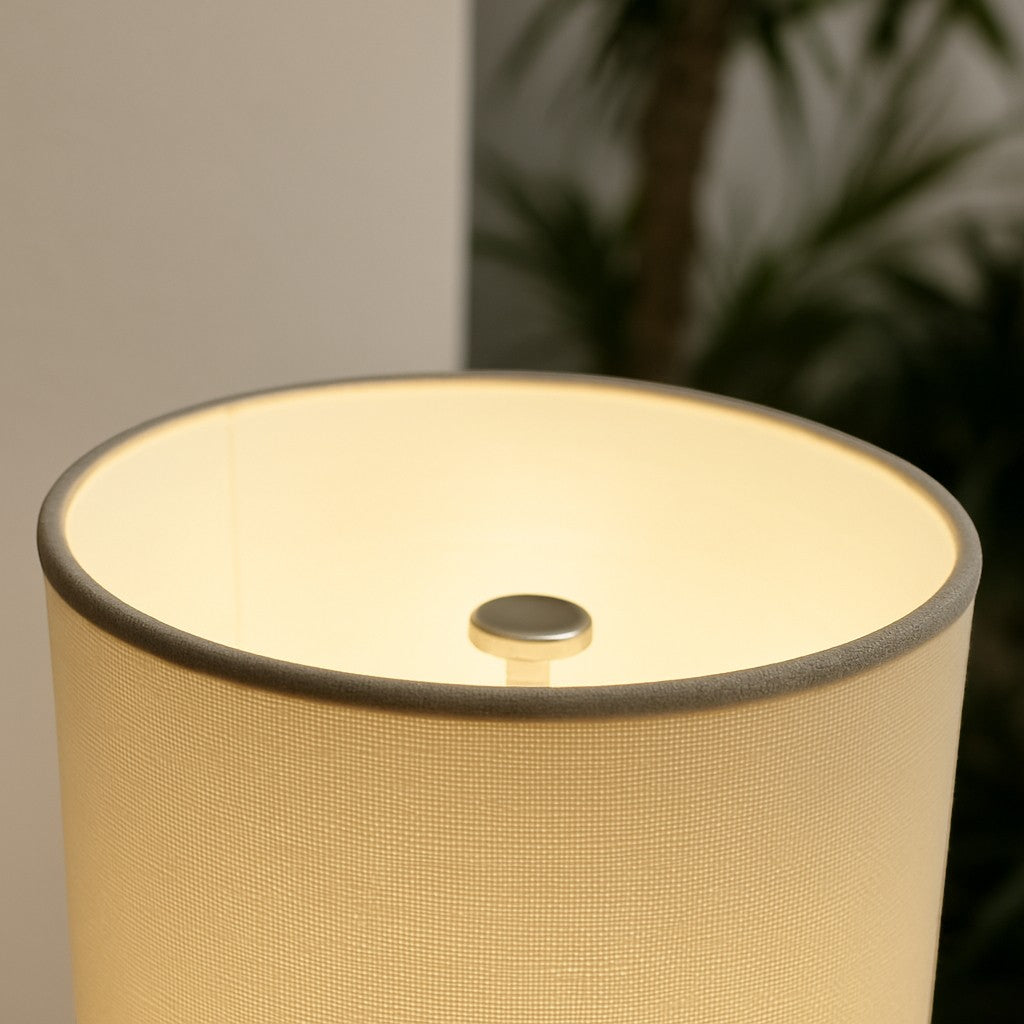 Natural Wood Floor Lamp | Boho Standing Light 4