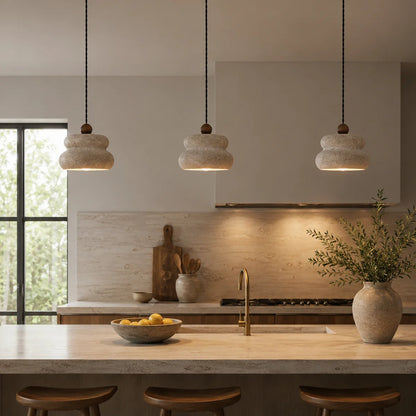 Nerivaro Three Headed Long Chandeliers 1