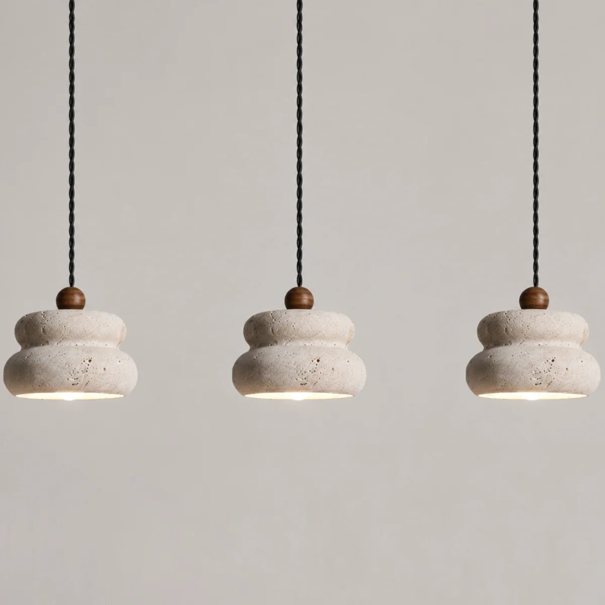 Nerivaro Three Headed Long Chandeliers 8