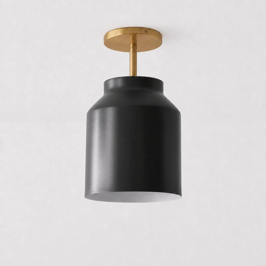 Nerys Nordic Minimalist Morandi Matte Metal Ceiling Light 22