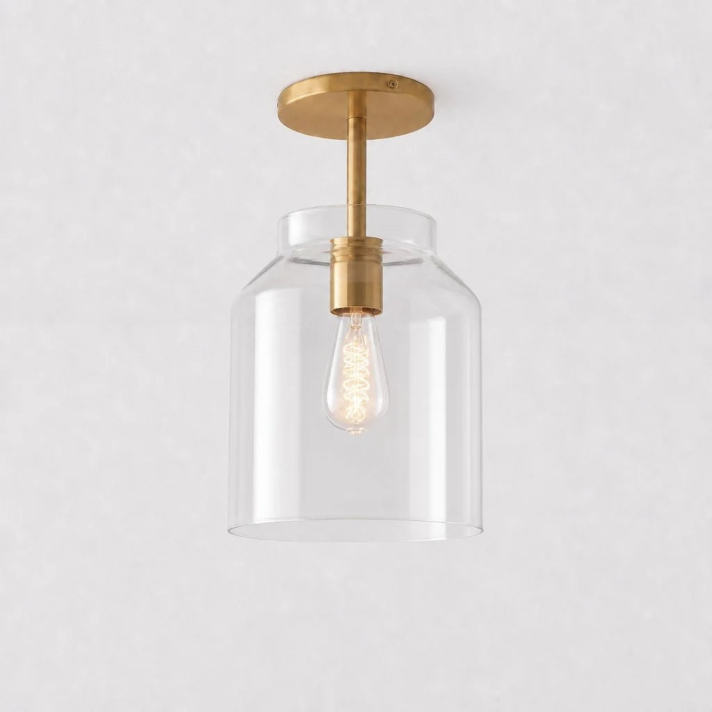 Nerys Nordic Minimalist Morandi Matte Metal Ceiling Light 25