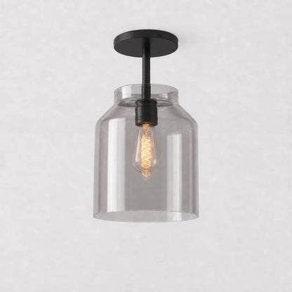 Nerys Nordic Minimalist Morandi Matte Metal Ceiling Light 27