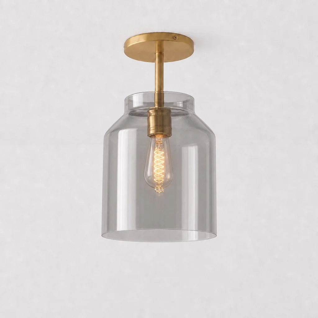Nerys Nordic Minimalist Morandi Matte Metal Ceiling Light 29