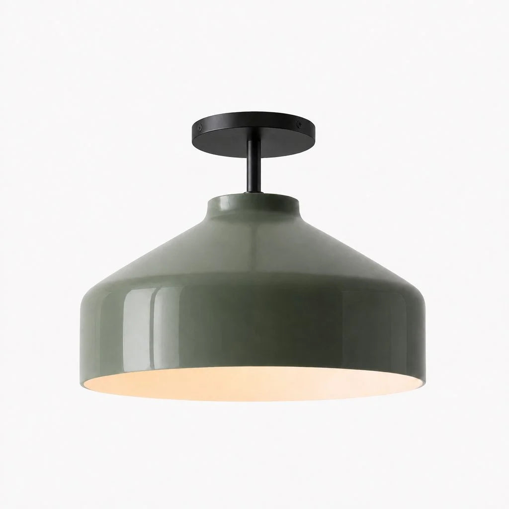 Nerys Nordic Minimalist Morandi Matte Metal Ceiling Light 31