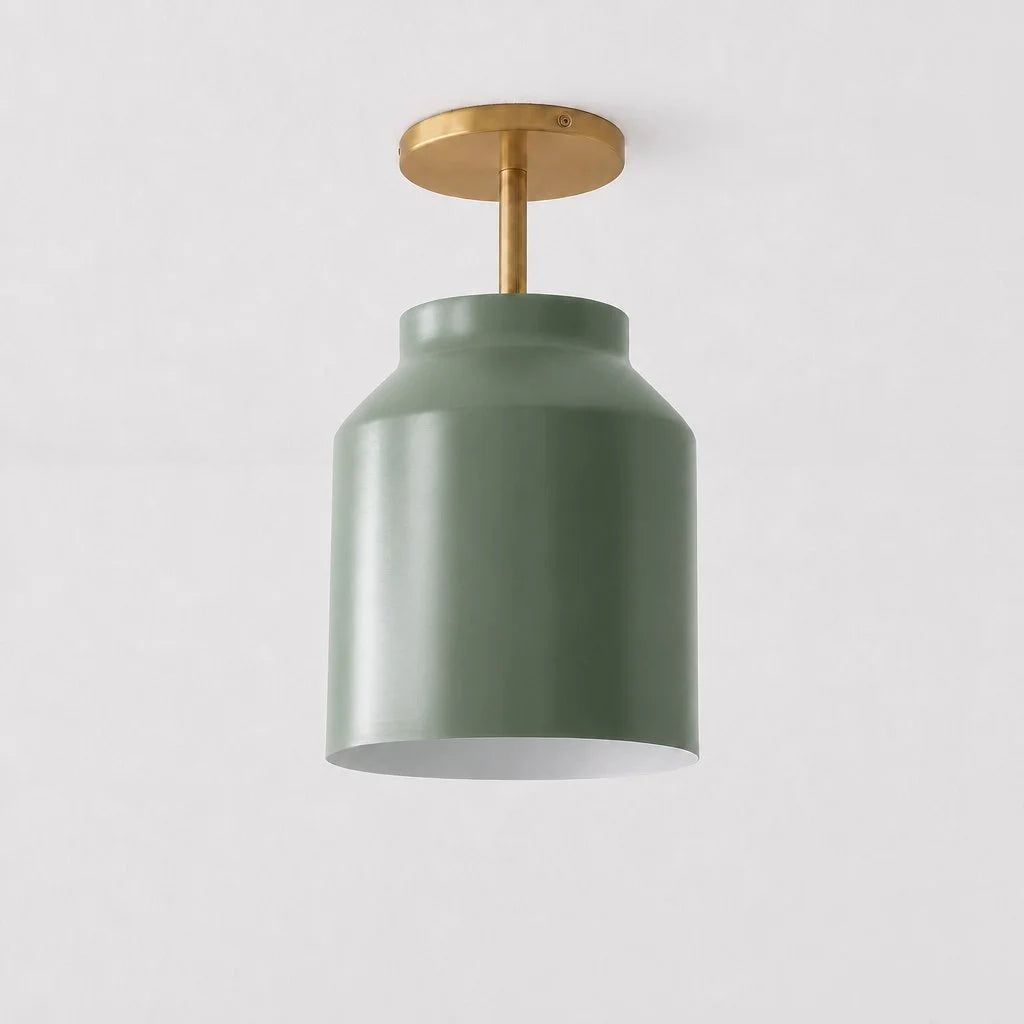 Nerys Nordic Minimalist Morandi Matte Metal Ceiling Light 32
