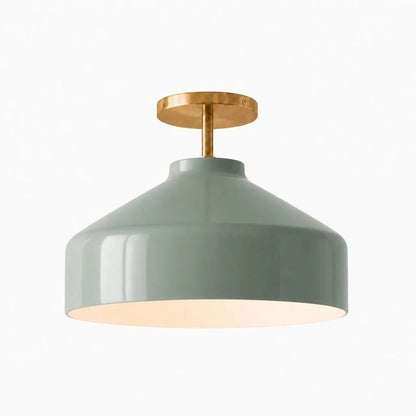 Nerys Nordic Minimalist Morandi Matte Metal Ceiling Light 34