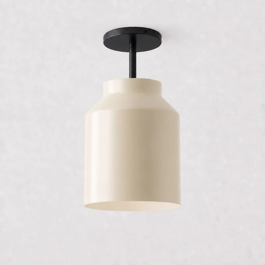 Nerys Nordic Minimalist Morandi Matte Metal Ceiling Light 35