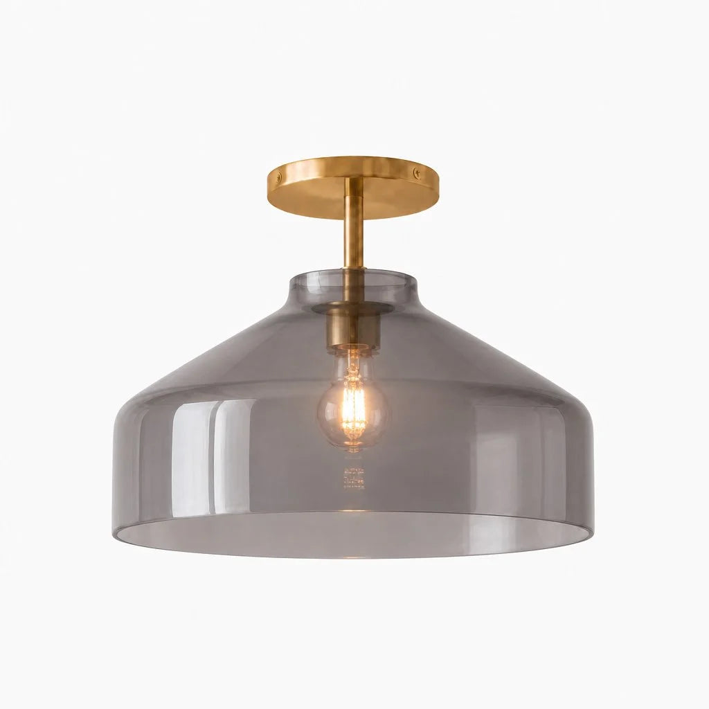 Nerys Nordic Minimalist Morandi Matte Metal Ceiling Light 9