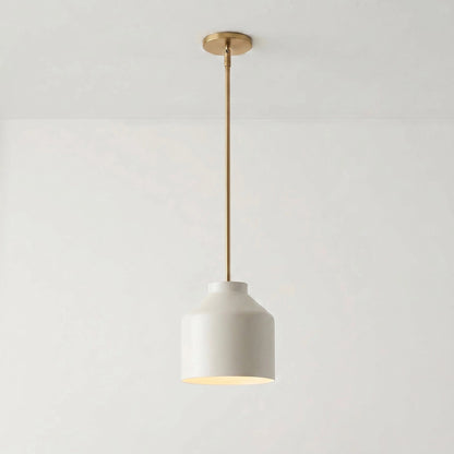 Nerys Nordic Minimalist Morandi Matte Metal Pendant Light 24
