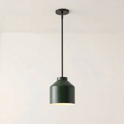 Nerys Nordic Minimalist Morandi Matte Metal Pendant Light 9