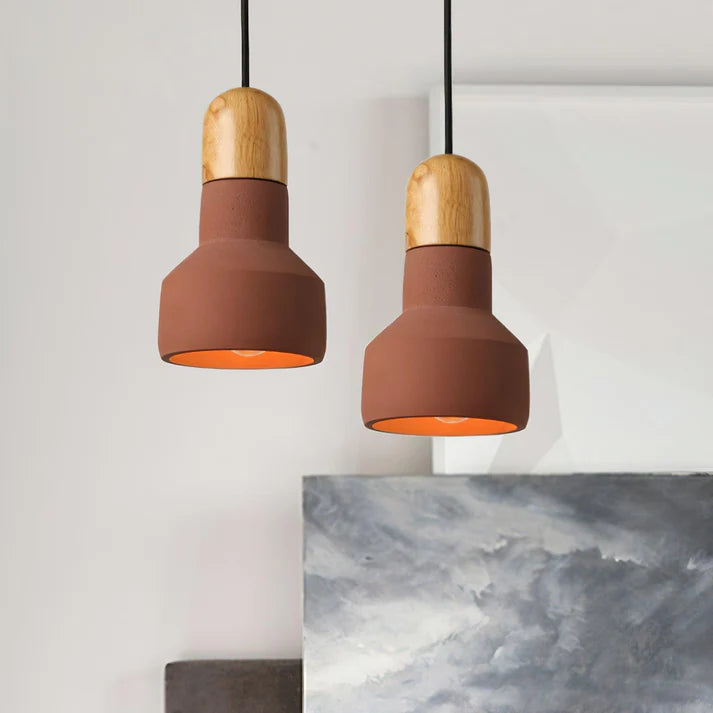 LuxRoyale Nordic Concrete Pendant Lights for Kitchen and Dining