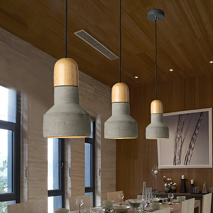 LuxRoyale Nordic Concrete Pendant Lights for Kitchen and Dining