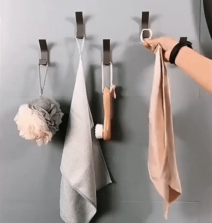 Royaleva 5-Pack Self-Adhesive Wall Hooks For Coats