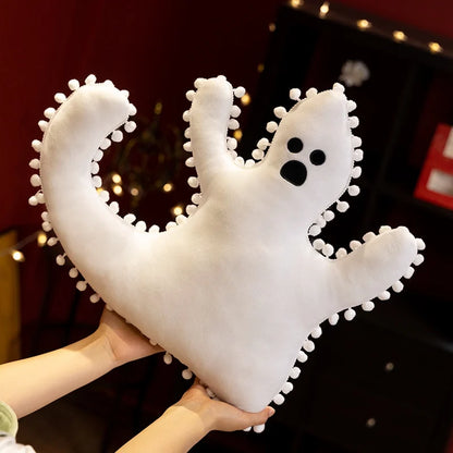 New Halloween Ghost Pillow Plush Soft Cute Ghost Throw Pillow Decor Halloween Decorative Gift Toy Gift 0