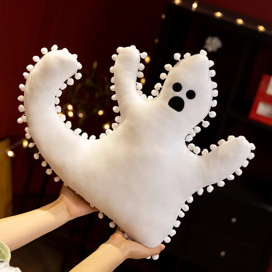 New Halloween Ghost Pillow Plush Soft Cute Ghost Throw Pillow Decor Halloween Decorative Gift Toy Gift 0