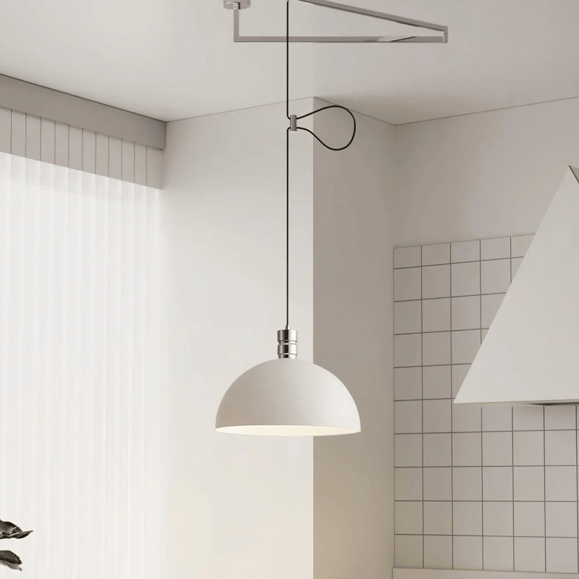NordLuma Adjustable Swing-Arm Pendant Light 2