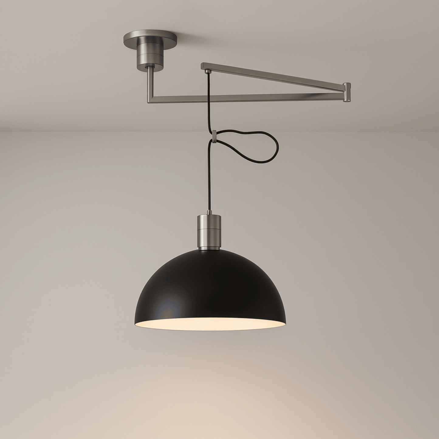 NordLuma Adjustable Swing-Arm Pendant Light 8