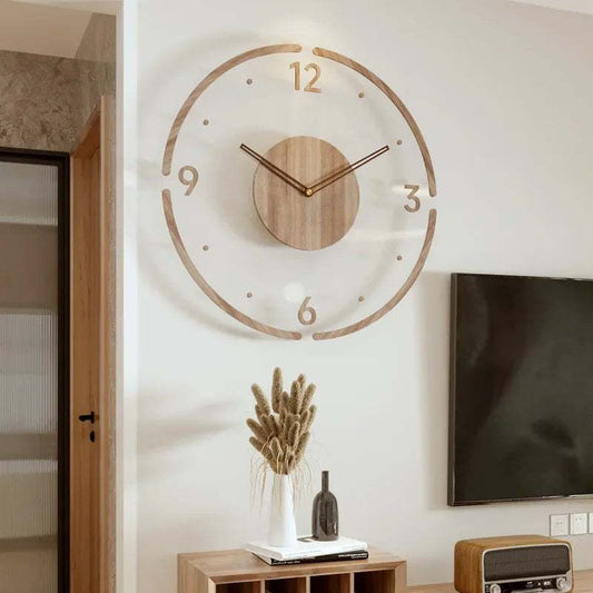 NordWood - Scandinavian Wooden Wall Clock 0