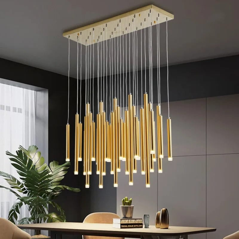Nordi Rectangle Dining Room Chandelier 0