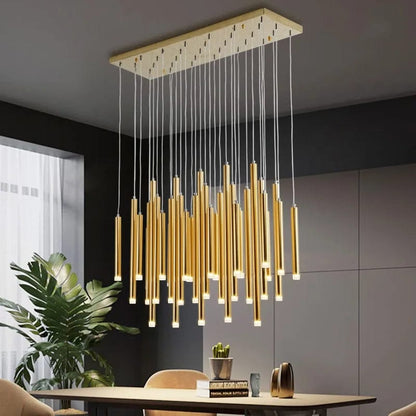 Nordi Rectangle Dining Room Chandelier 0