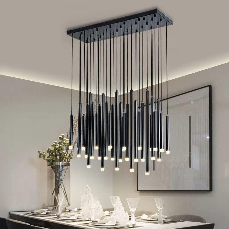 Nordi Rectangle Dining Room Chandelier 3