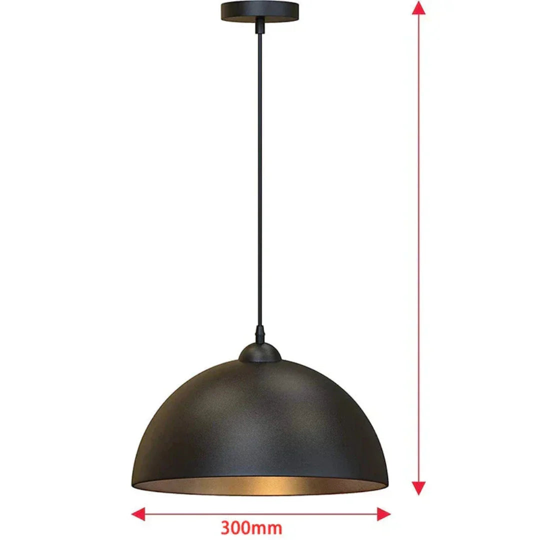 DomeGlow Pendant Lamp - Minimalist Dome Light for Cozy Ambiance - Default Title