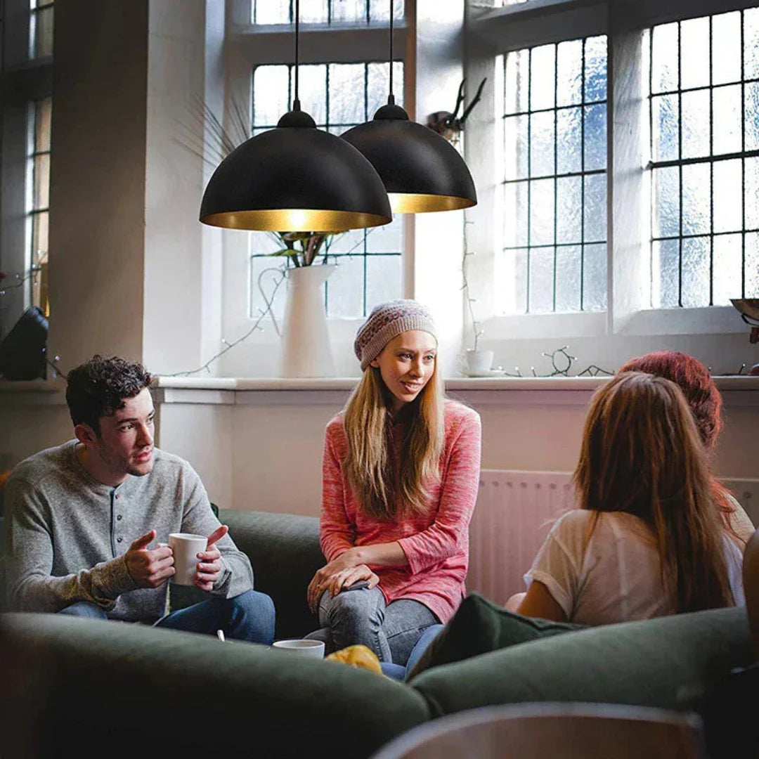 DomeGlow Pendant Lamp - Minimalist Dome Light for Cozy Ambiance - Default Title