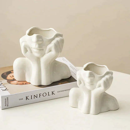 RoyaleGlow ArtVase | Unique and Modern Ceramic Vases