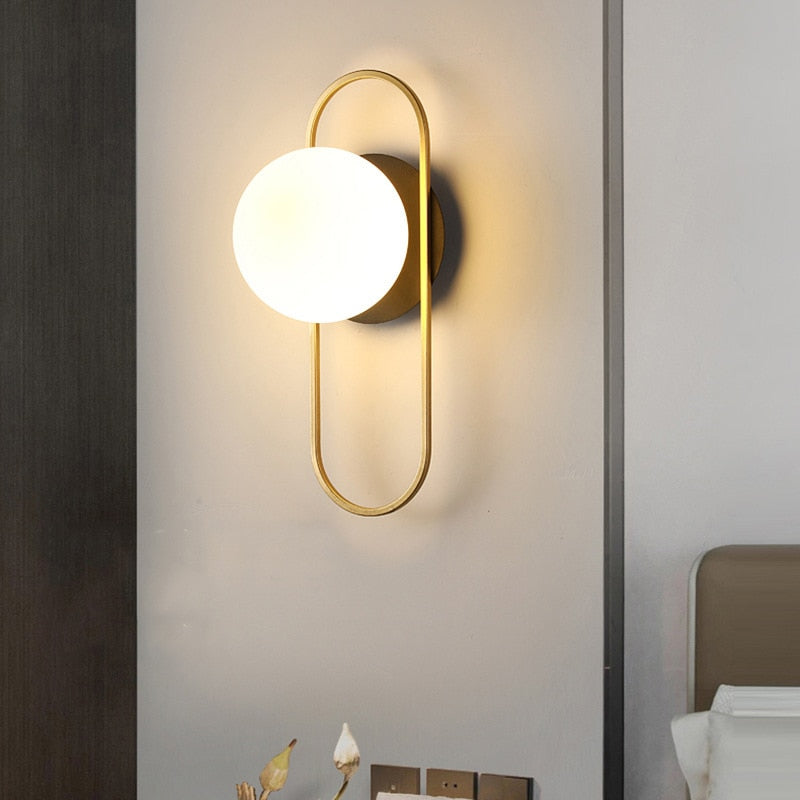 Nordic Bulb Wall Lamp 2