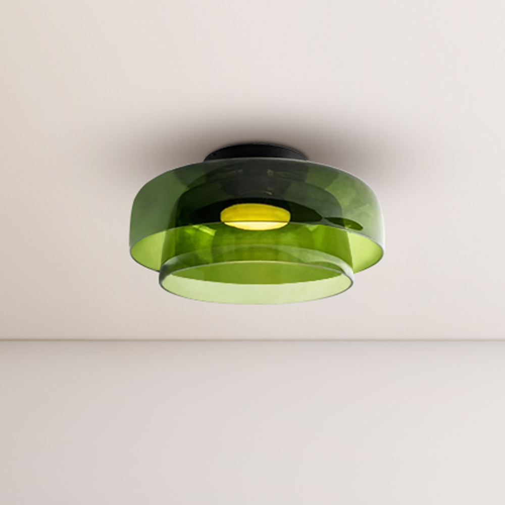 Nordic Contemporary LED Glass Ceiling Lamp 1