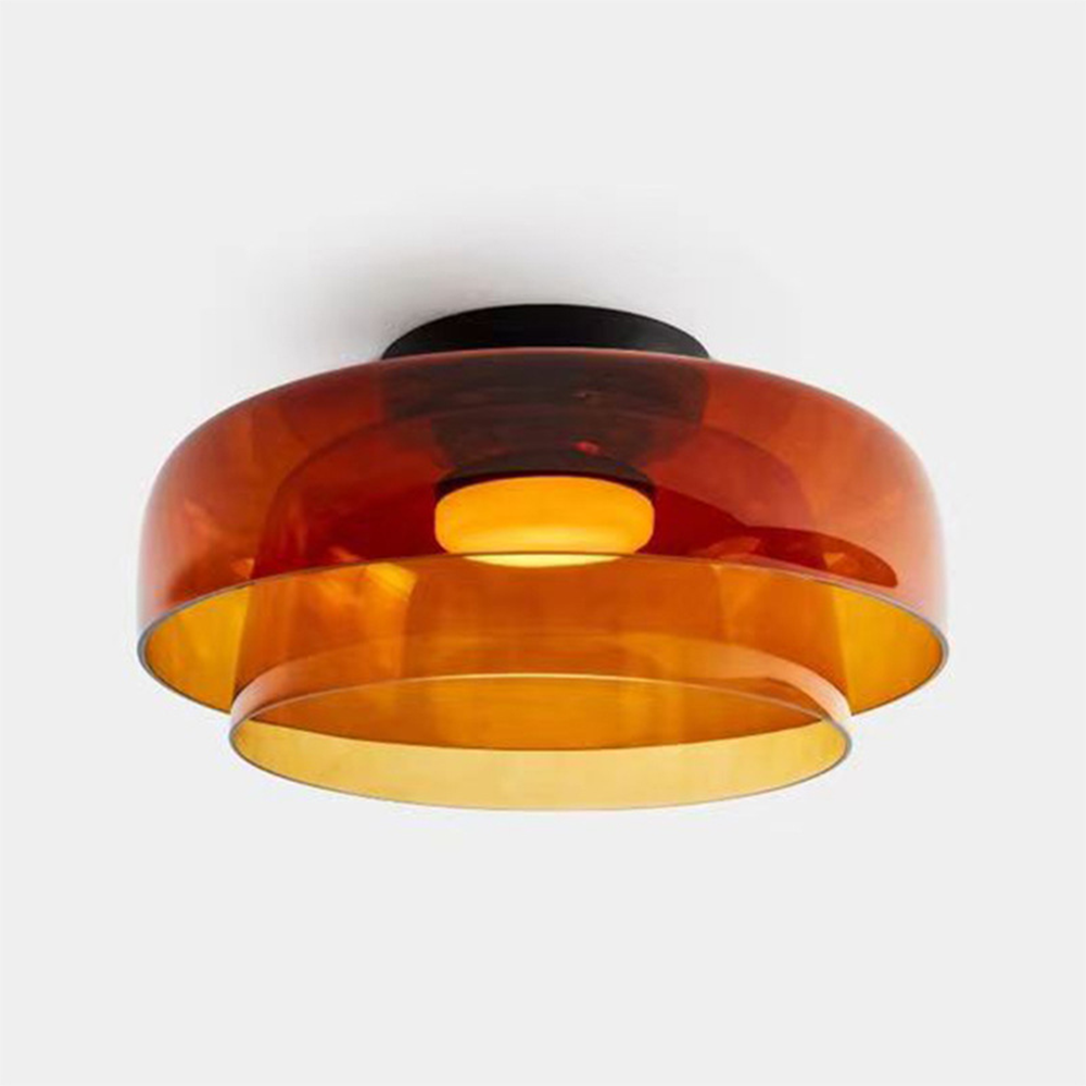 Nordic Contemporary LED Glass Ceiling Lamp 11