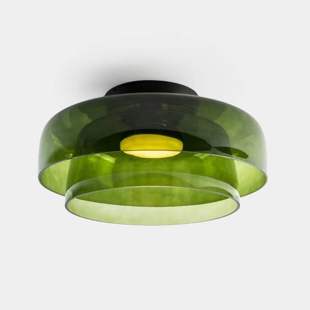 Nordic Contemporary LED Glass Ceiling Lamp 2