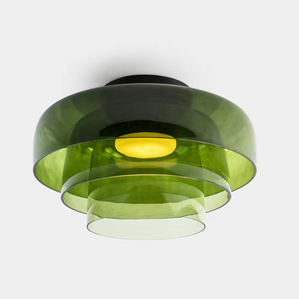 Nordic Contemporary LED Glass Ceiling Lamp 3
