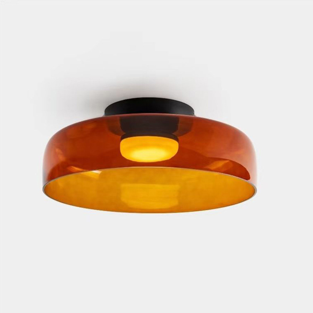 Nordic Contemporary LED Glass Ceiling Lamp 7